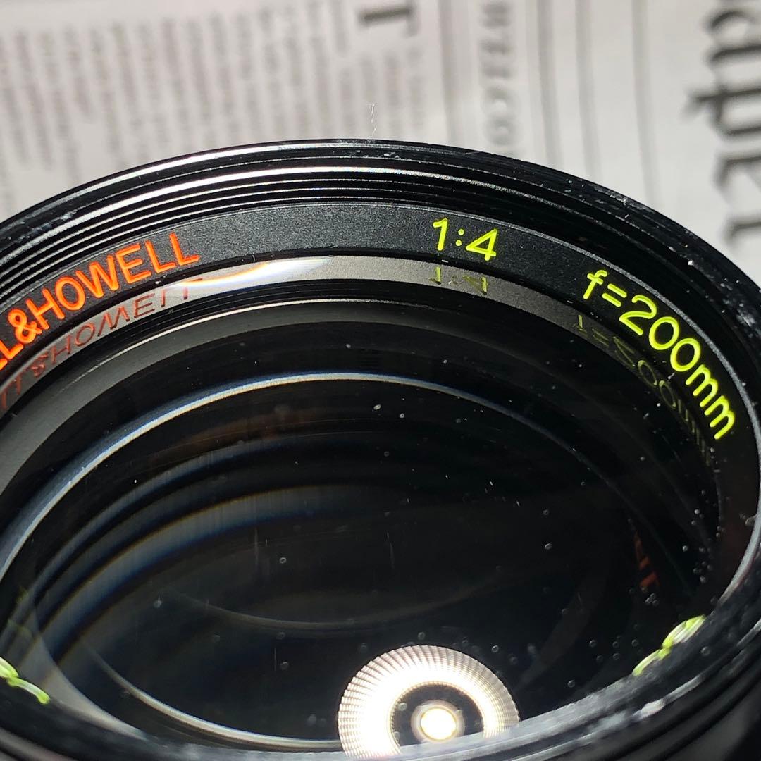 BELL&HOWELL 200mm f4 m42マウント