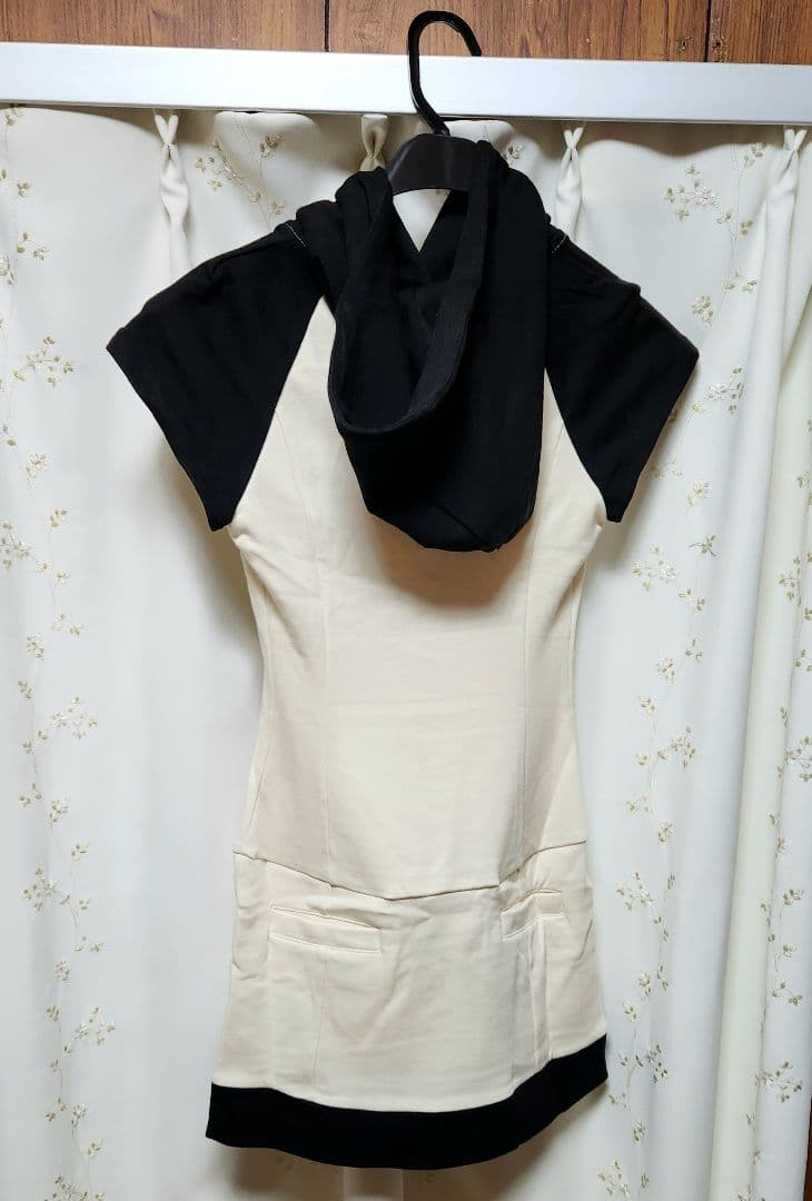 ワンピース ANDMARY Mary logo mini dress black