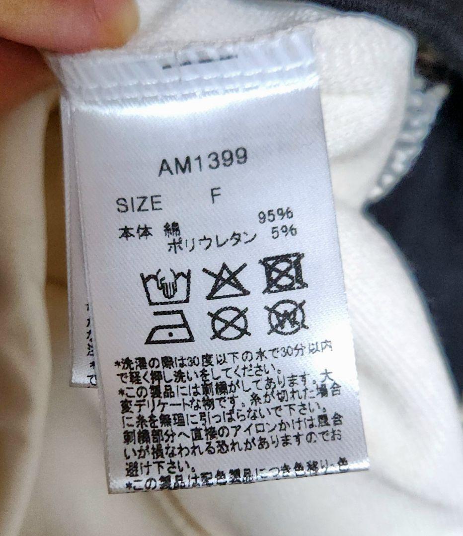 ワンピース ANDMARY Mary logo mini dress black