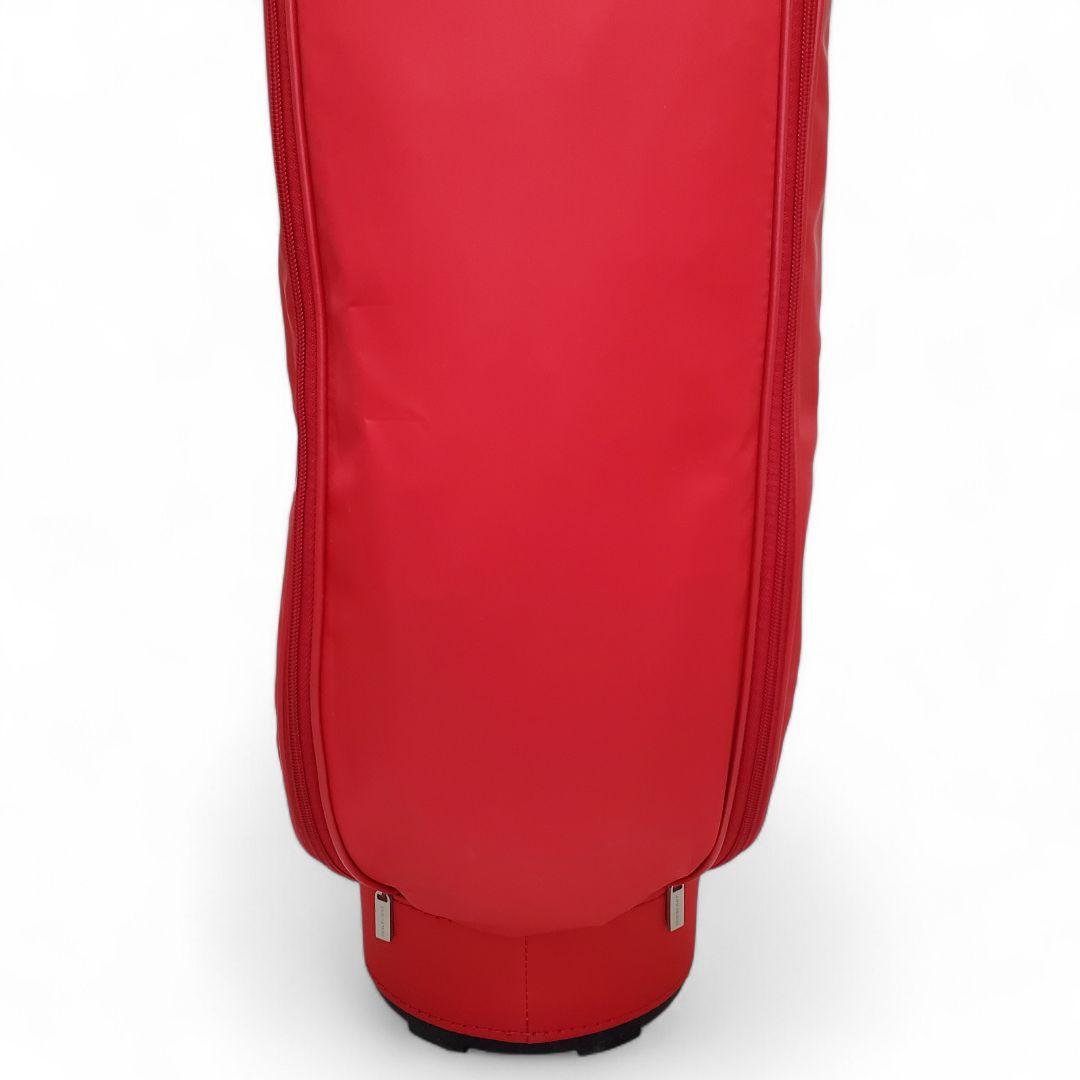 希少 BURBERRY キャディバッグ レッド