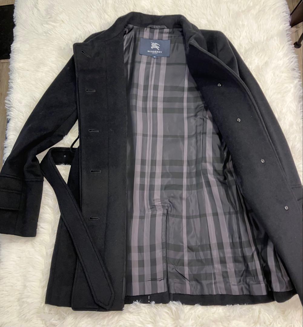 【新品タグ付き】BURBERRY ウールコート ブラック38