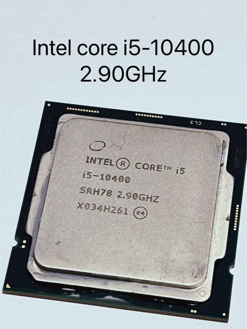 CPU Intel core i5-10400 2.90GHz