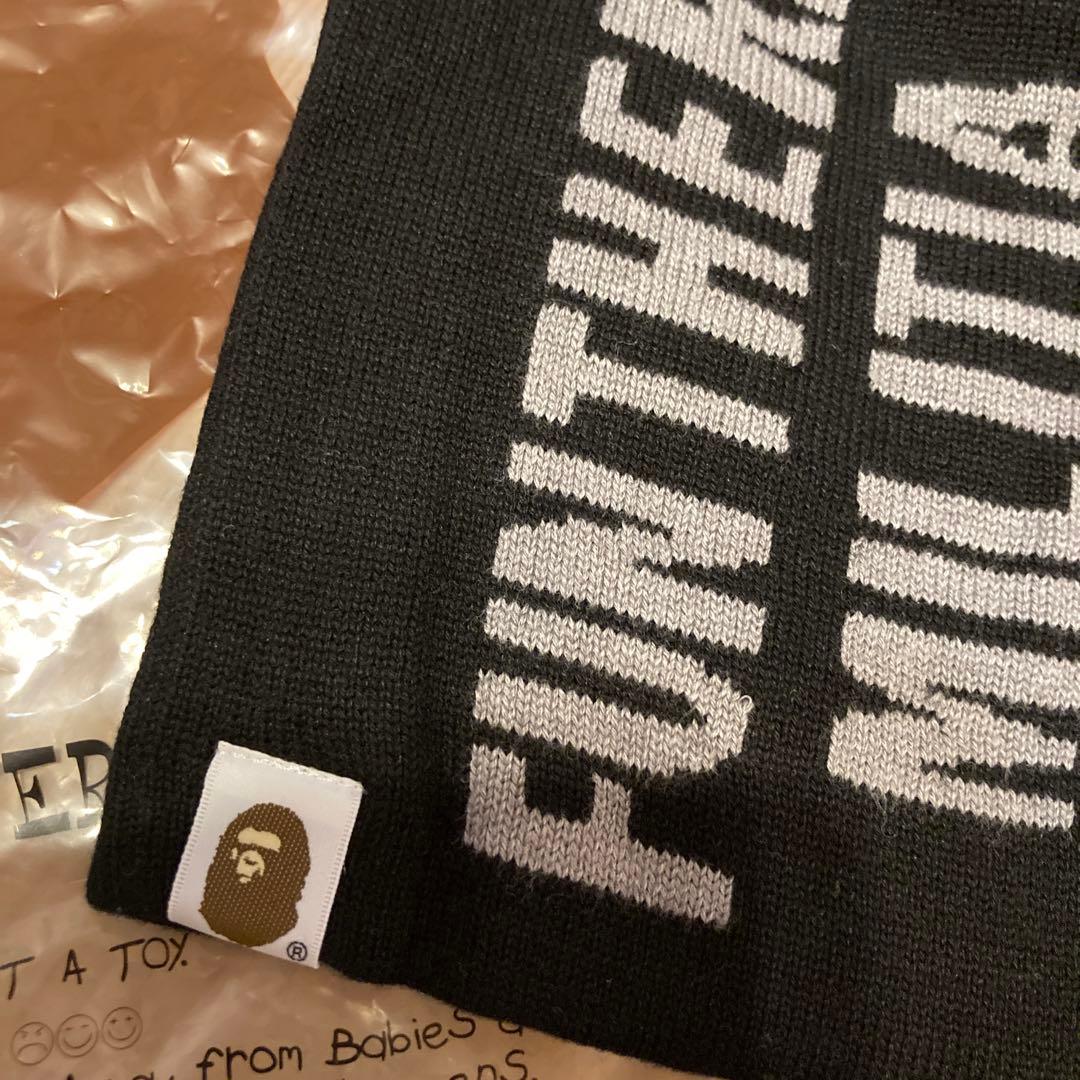 新品a bathing ape ビーニー アベイシングエイプ タイガー　ニット帽
