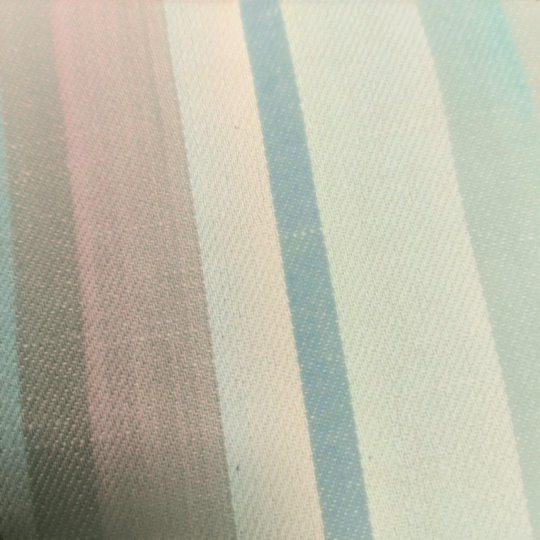 越後片貝木綿　小千谷織物　あや織り　木綿反物　着尺