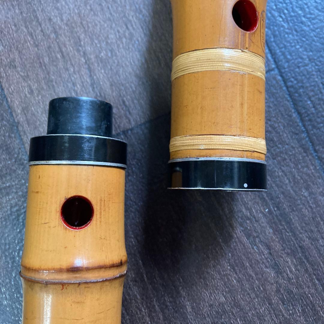 K*n様 尺八　詳細不明　約48cm 補修アリ