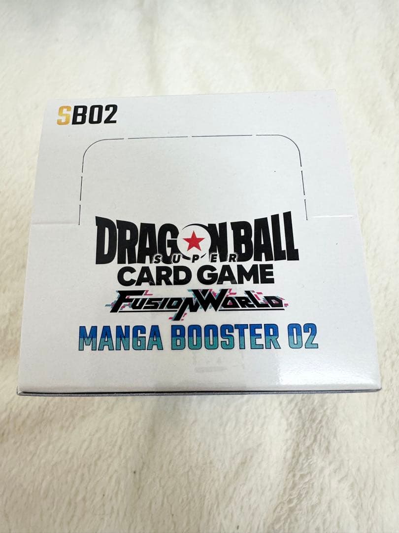 新品未開封　テープ付き　ドラゴンボールカード　MANGA BOOSTER 02