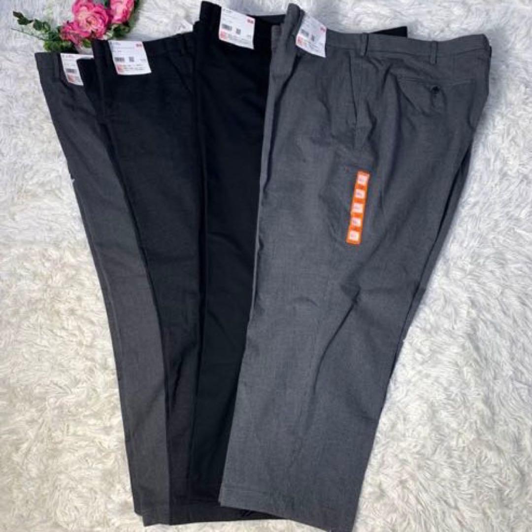 【ウエスト115】新品未使用 ユニクロ ヒートテックスマートパンツ 4本セット