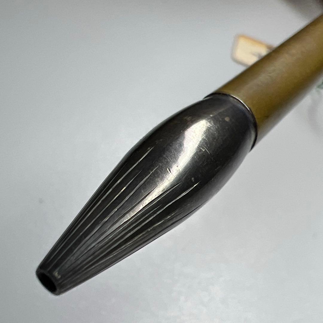 時代　四分一　口銀煙管　26g 東Y8-0109☆2Fタサコサ