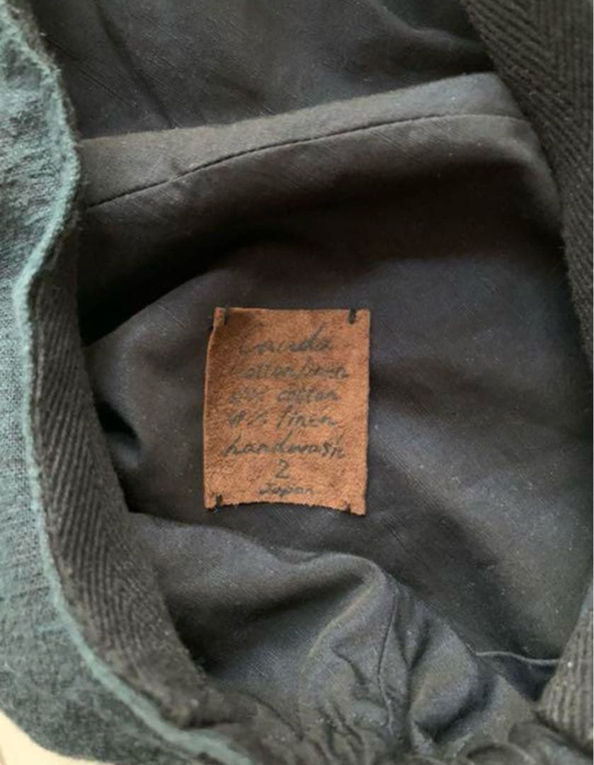 cauda コーダ volume beret ベレー帽 フランス軍コットンリネン