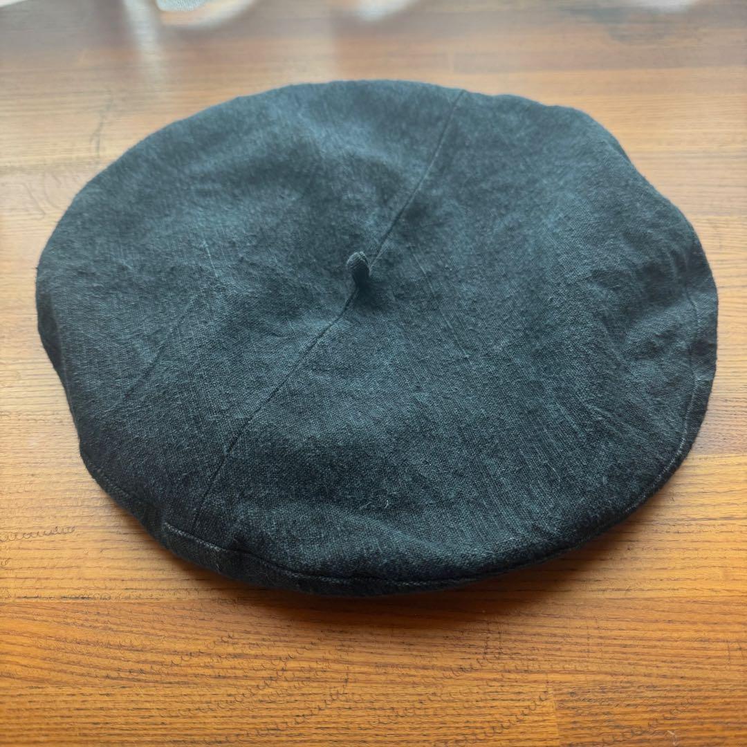 cauda コーダ volume beret ベレー帽 フランス軍コットンリネン