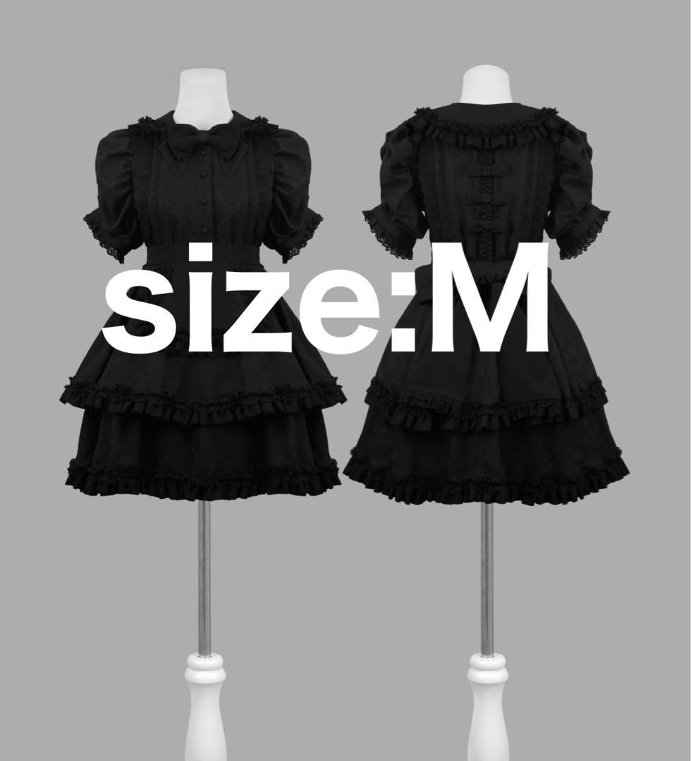 dim moire 絶メイドワンピースⅡ BLACK Mサイズ