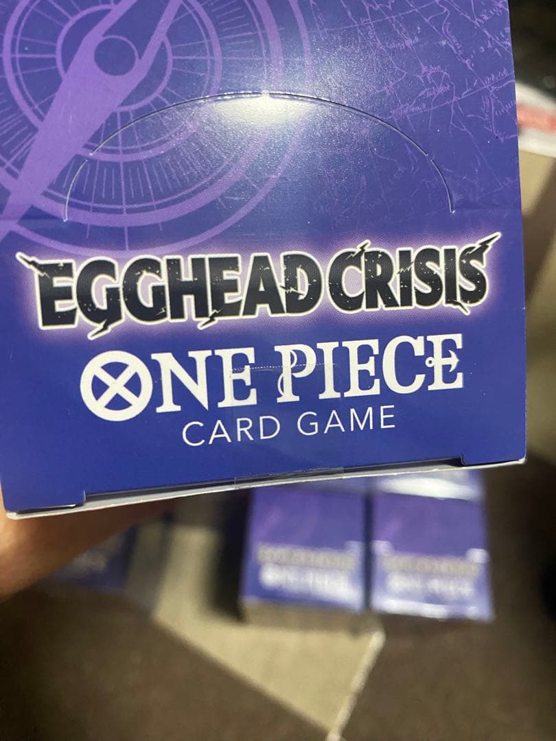 新品未開封】ワンピースカード EGGHEAD CRISIS テープ付き