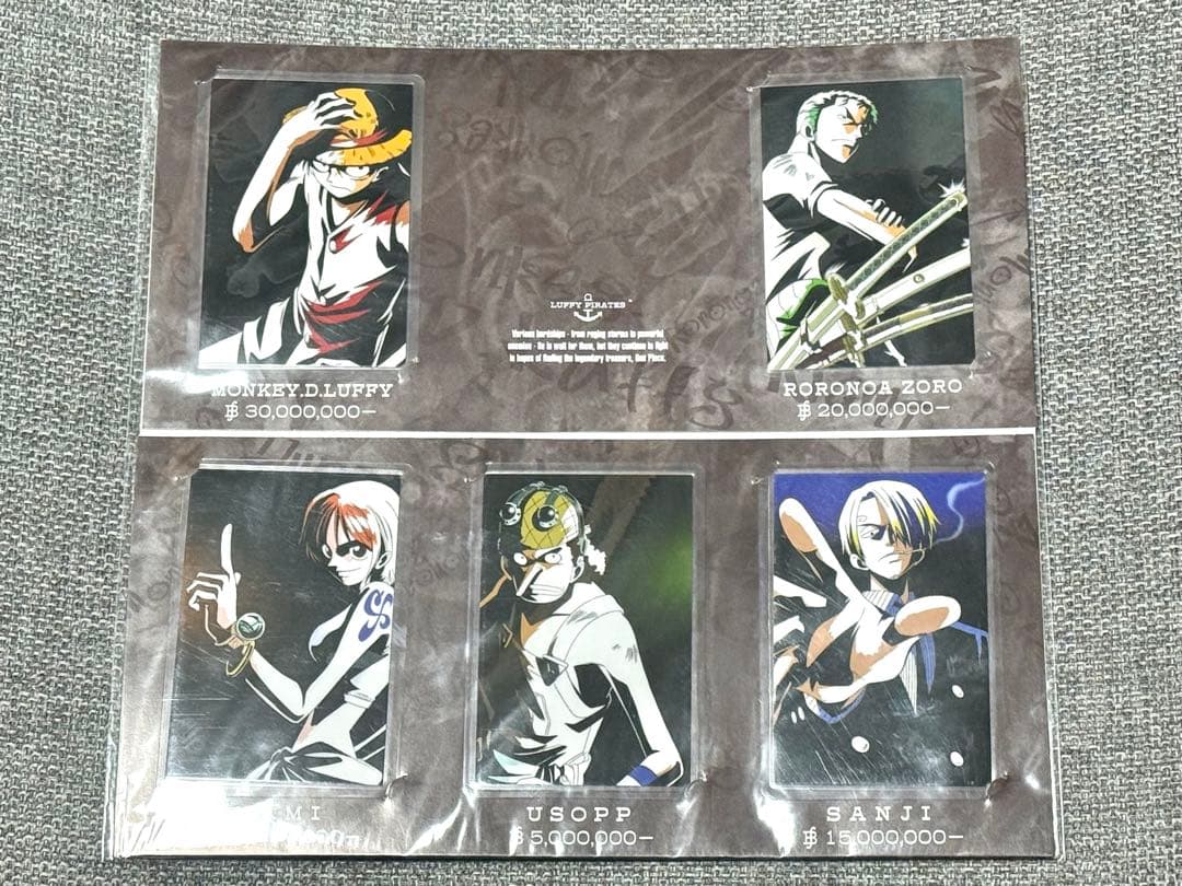 未開封 ワンピース 呪われた聖剣 ラミカードコレクションセット