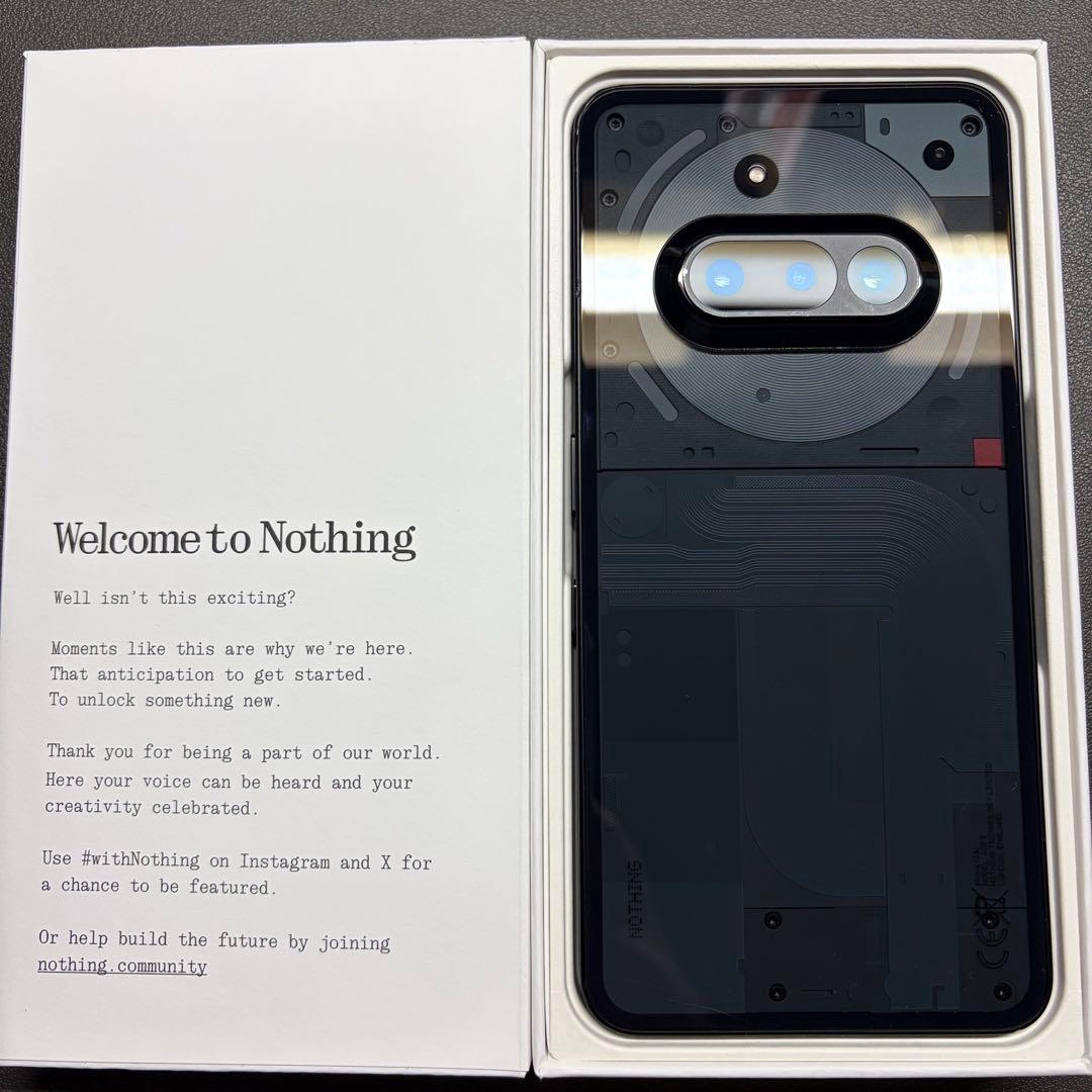 Nothing phone 3a 128G ブラック