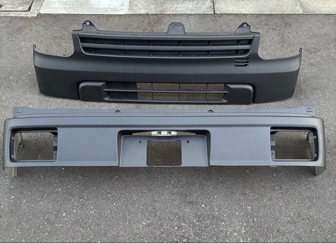 エブリィ DA17V ショートバンパー前後セット　リフトアップ　直接引き取りのみ