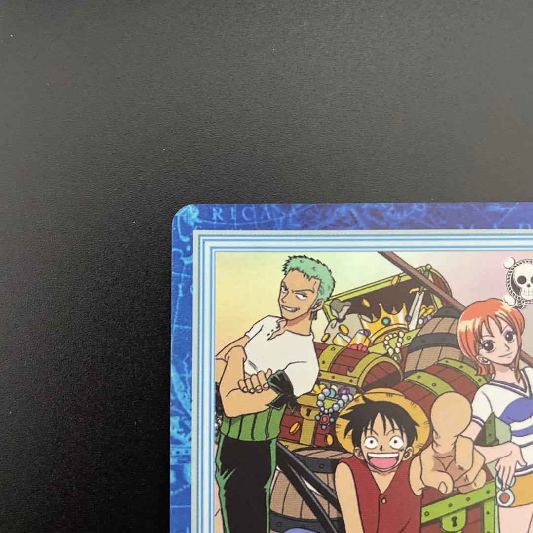 《美品》初期 ワンピース ハイパーバトル カードダス　S01ルフィ海賊団①