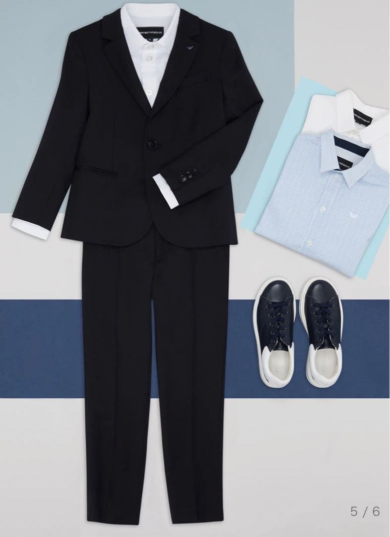 美品　エンポリオアルマーニジュニア　スーツ