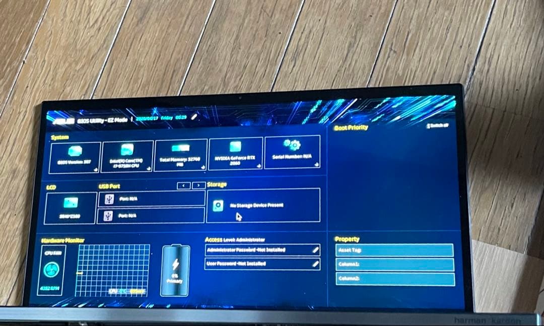 〈ジャンク〉ZenBook Pro Duo 15 UX581GV RTX2060