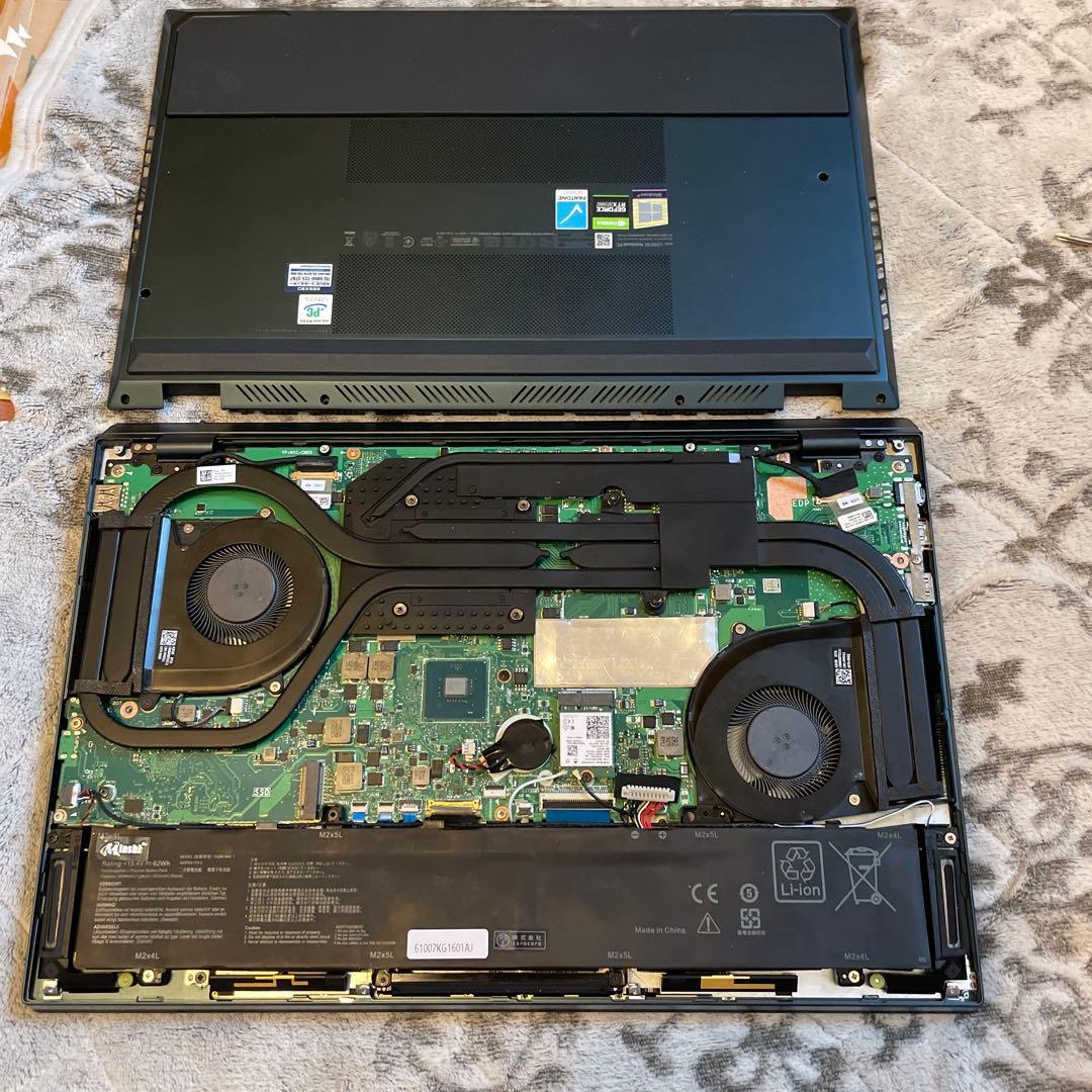 〈ジャンク〉ZenBook Pro Duo 15 UX581GV RTX2060