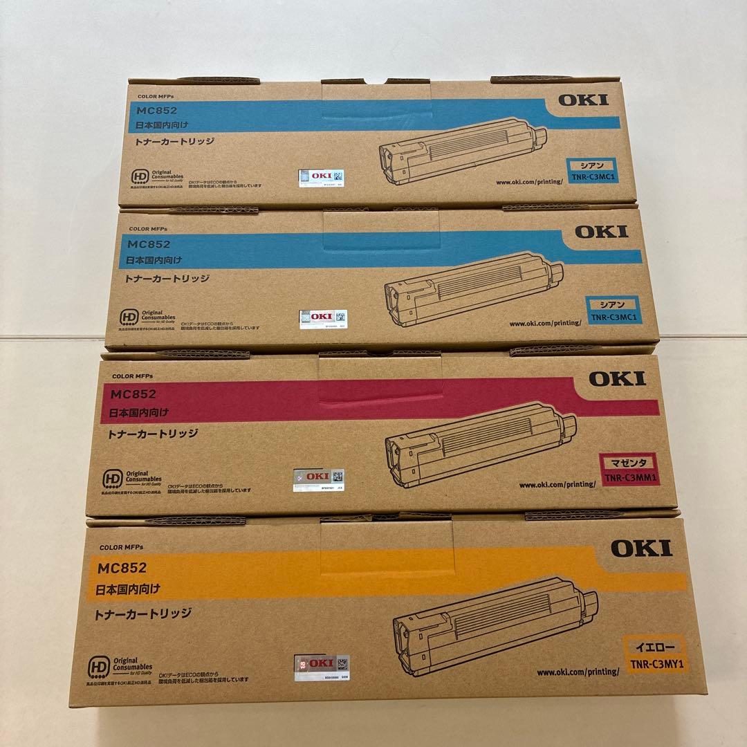 OKI トナーカートリッジ　4個セット