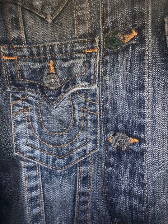 ★レア物★トゥルーレリジョン　ビンテージ　ジージャン