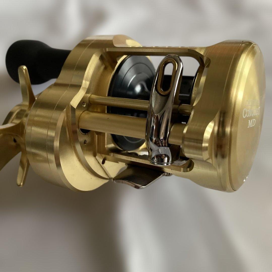 シマノ 23 カルカッタコンクエスト MD400 XGLH おまけ付き