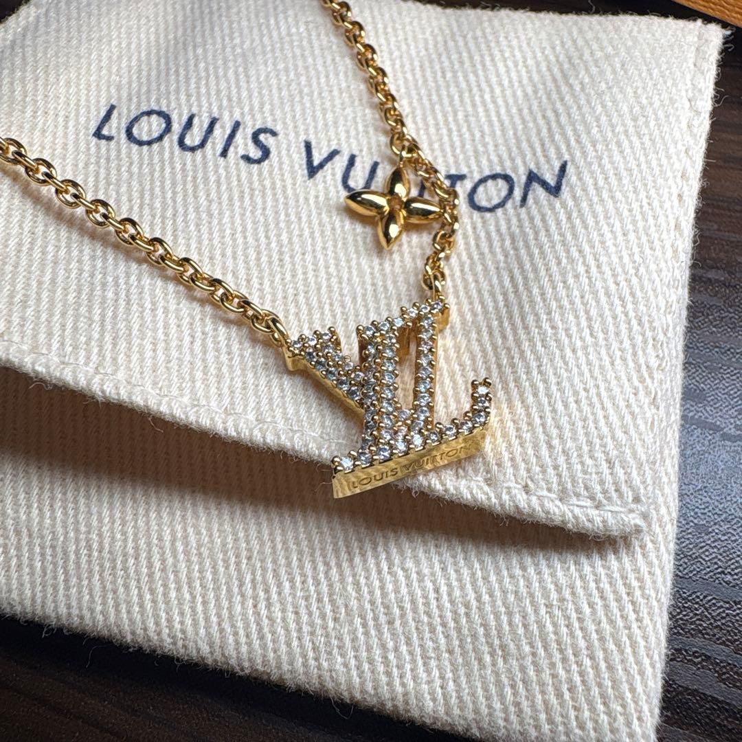 LOUIS VUITTON ゴールドネックレス アイコニック