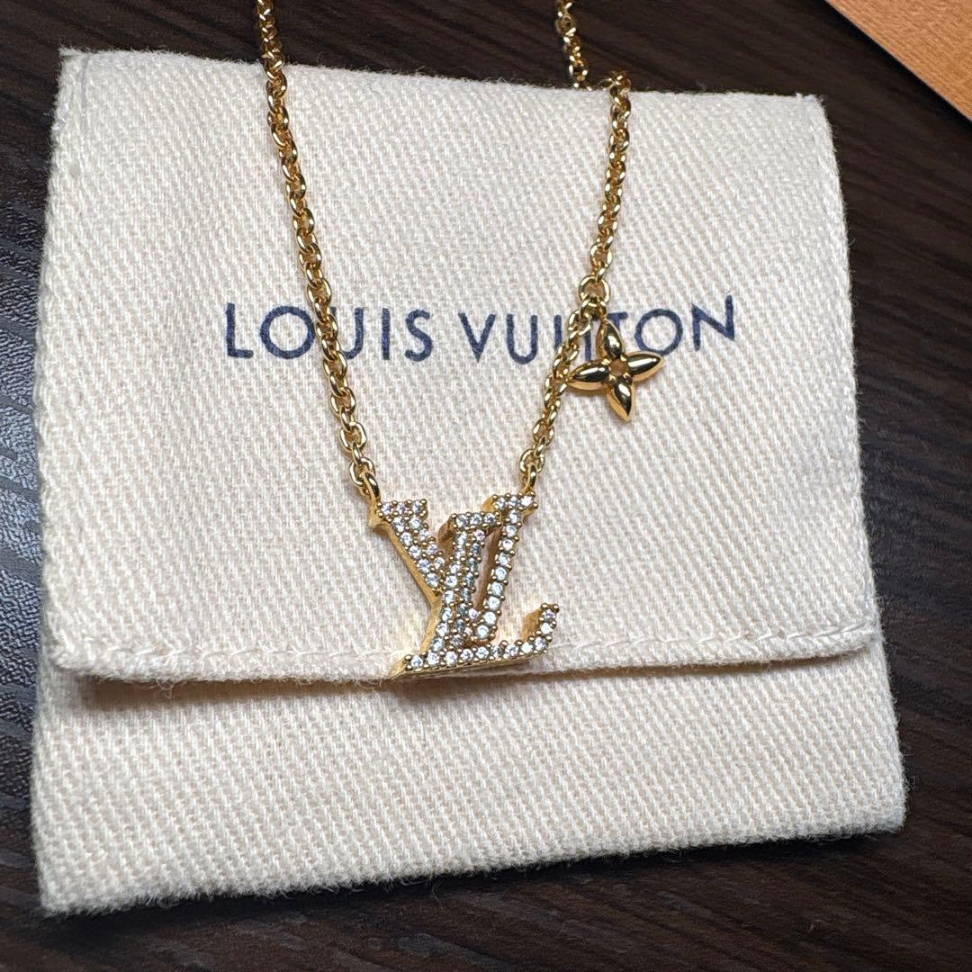 LOUIS VUITTON ゴールドネックレス アイコニック
