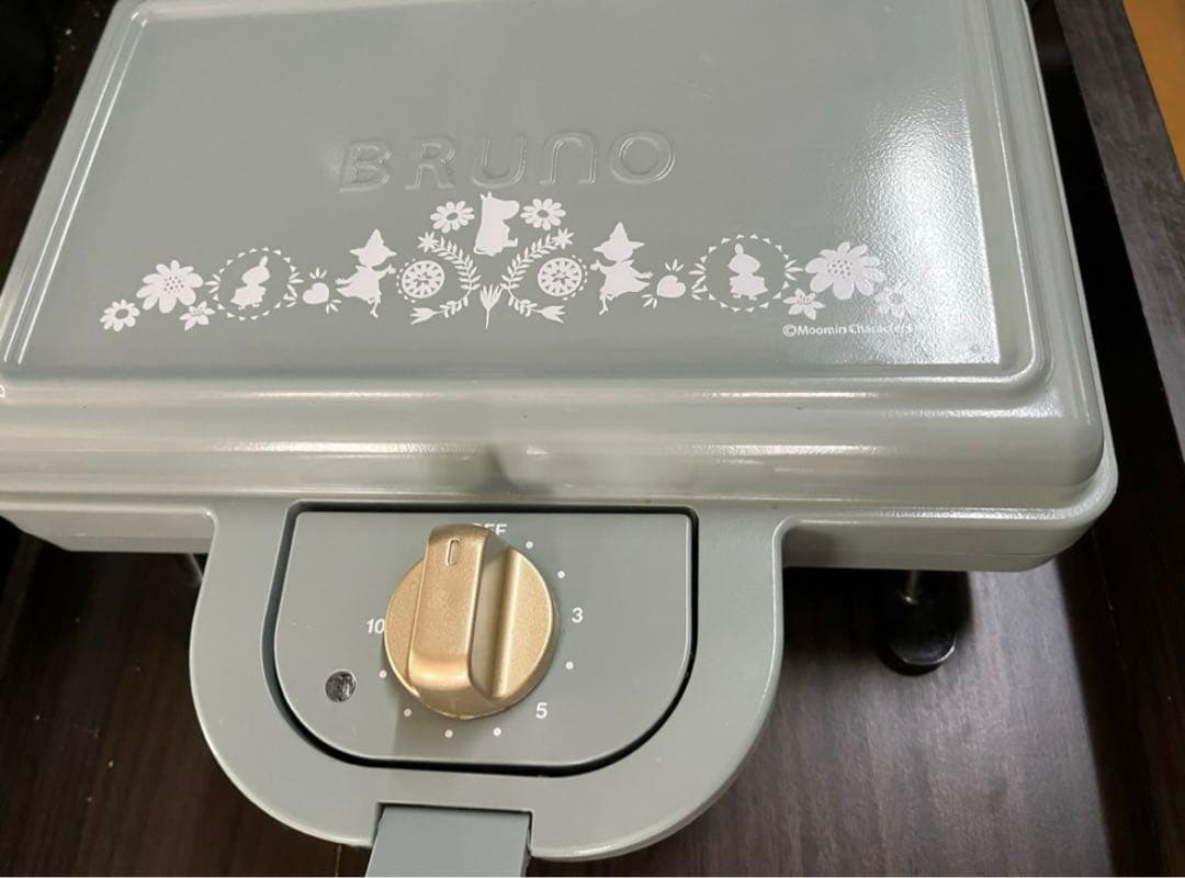 ★BRUNO★ブルーノ★ムーミン★ホットサンドメーカー　ダブル★貴重★ミニタルト