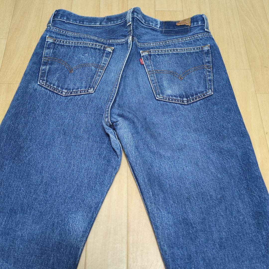90s リーバイス 501 ブルー デニム USA製 実寸 W34×L30