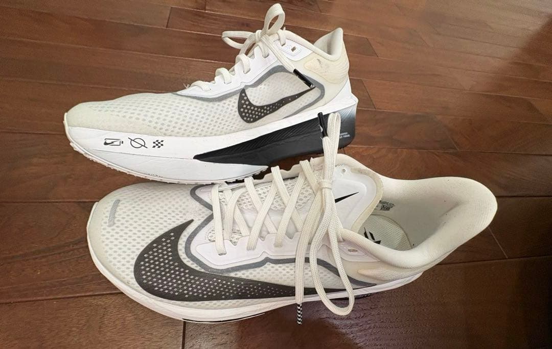 NIKE ナイキ　ズームフライ6 白　25.5㎝　H11