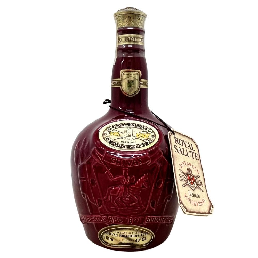 ロイヤルサルート 21年 赤 スコッチ ウイスキー 1L 1000ml 43％