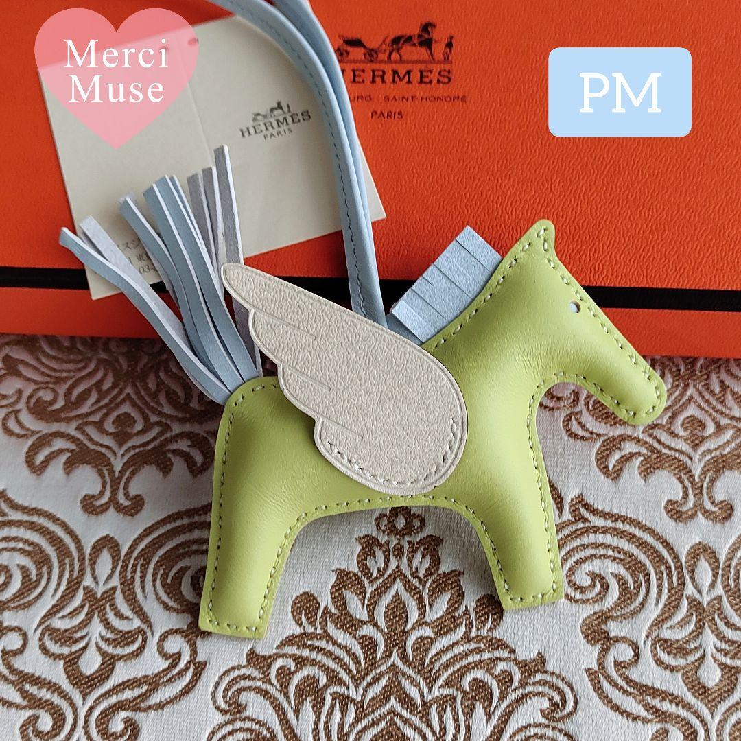 ❤未使用品❤ペガサスＰM ジョーヌプルジョンｘナタ エルメス Ｋ刻印 美しい翼