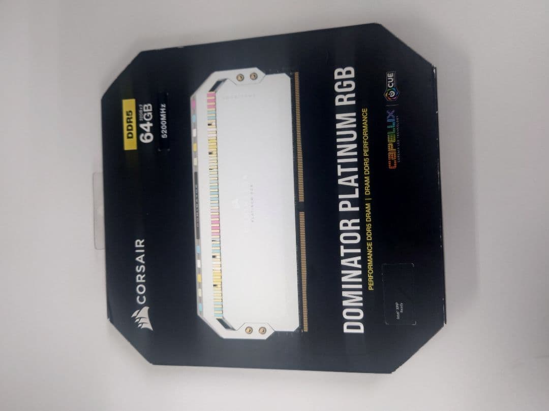 メモリー CORSAIR Dominator Platinum RGB 64GB