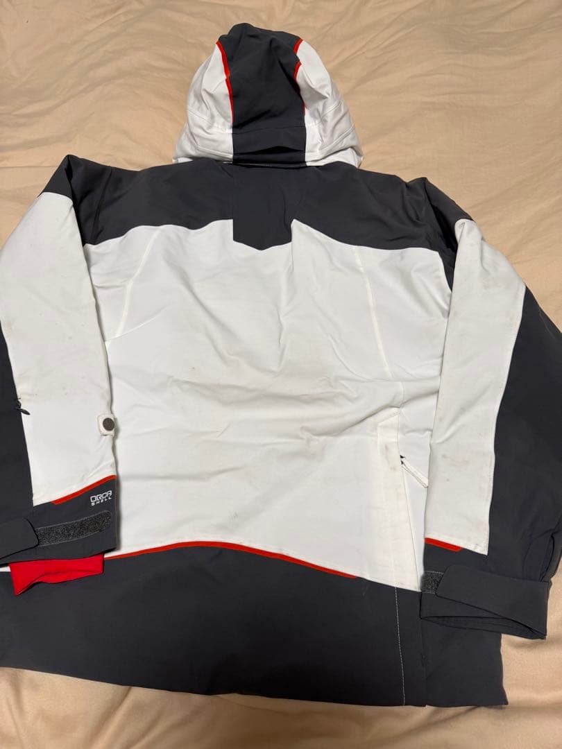 Phenix スキーウェアジャケット ＋パンツ　グレー/ホワイト/レッド