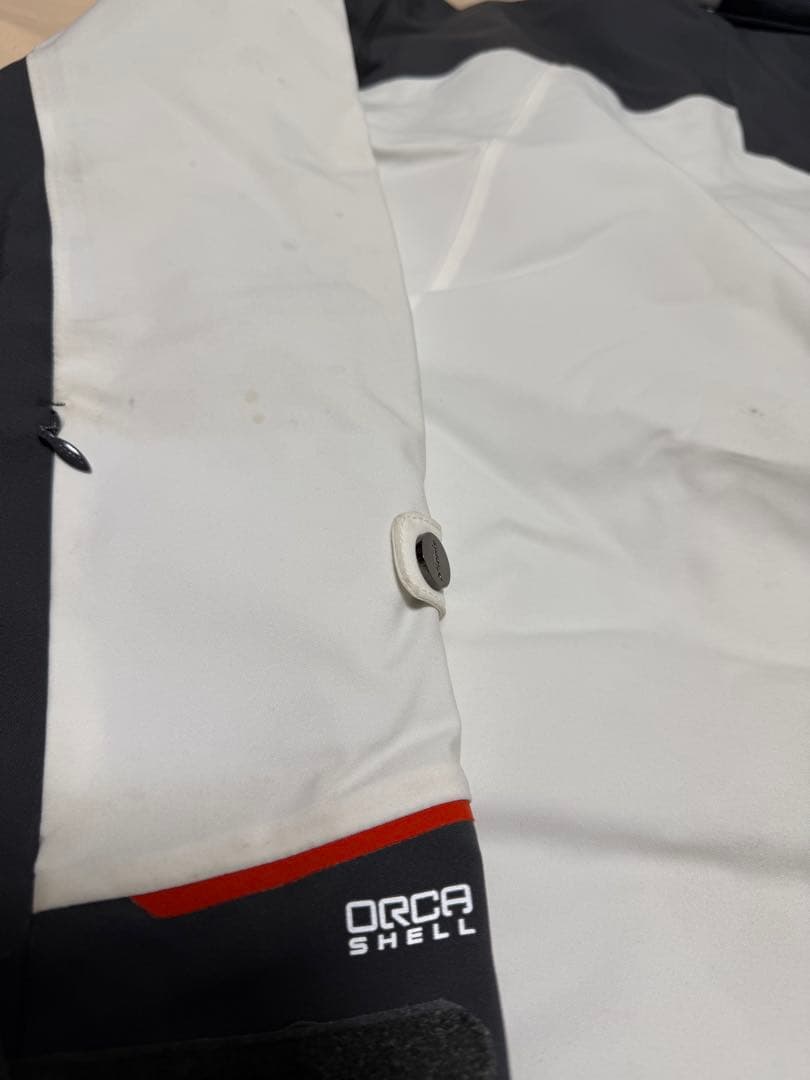 Phenix スキーウェアジャケット ＋パンツ　グレー/ホワイト/レッド