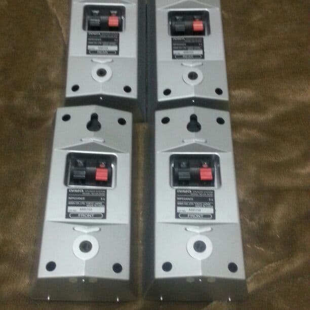 【本日お薦め品】AIWAミニスピーカー4点セット