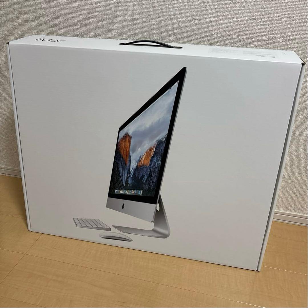 iMac Retina 5K 27インチ （Late 2015） Core i5