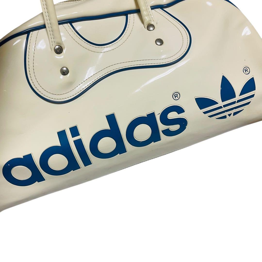 激レア アディダス 80'S エナメル ボストンバッグ adidas ビンテージ