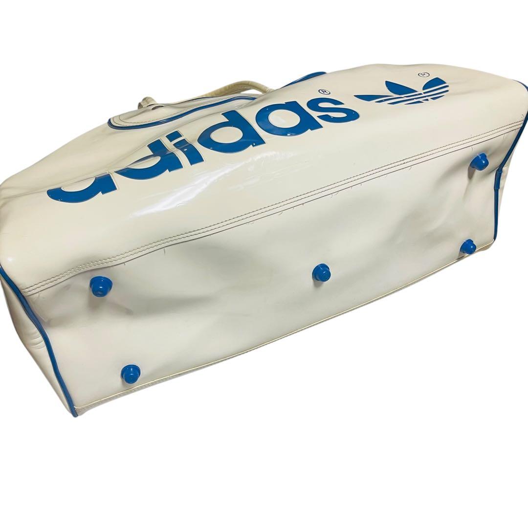 激レア アディダス 80'S エナメル ボストンバッグ adidas ビンテージ