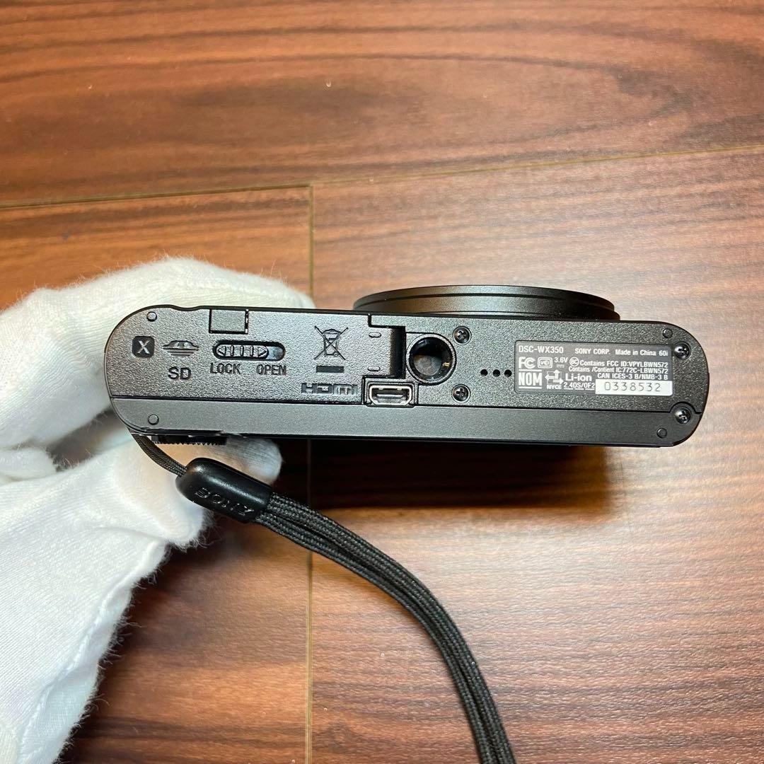 SONY Cyber-shot DSC-WX350 デジカメ ほぼ新品 3782