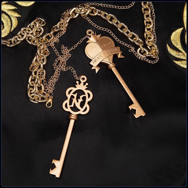 ディズニー ツイステ 5周年 ブレイジングジュエル コスプレ衣装 ハーツラビュル