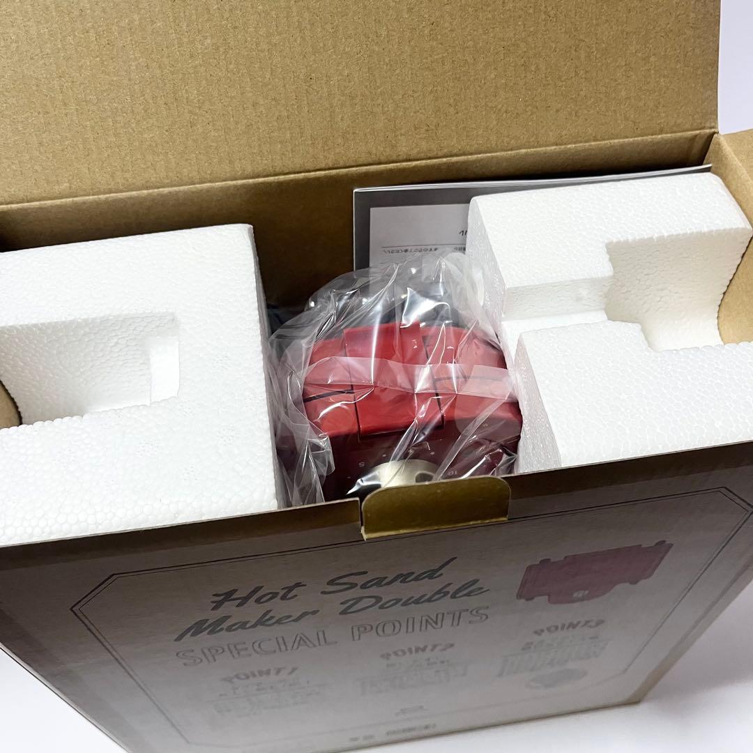 未使用 ブルーノ BRUNO ホットサンドメーカー BOE044-RD