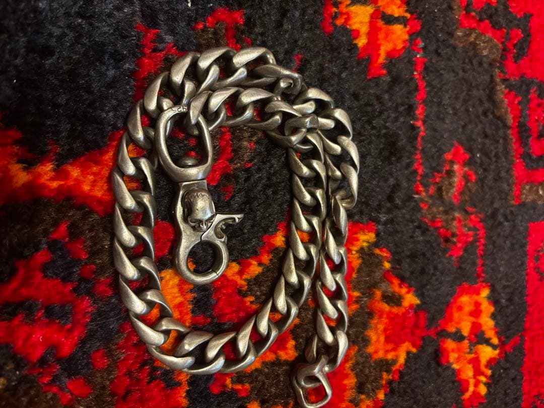 シルバー925ウォレットチェーン