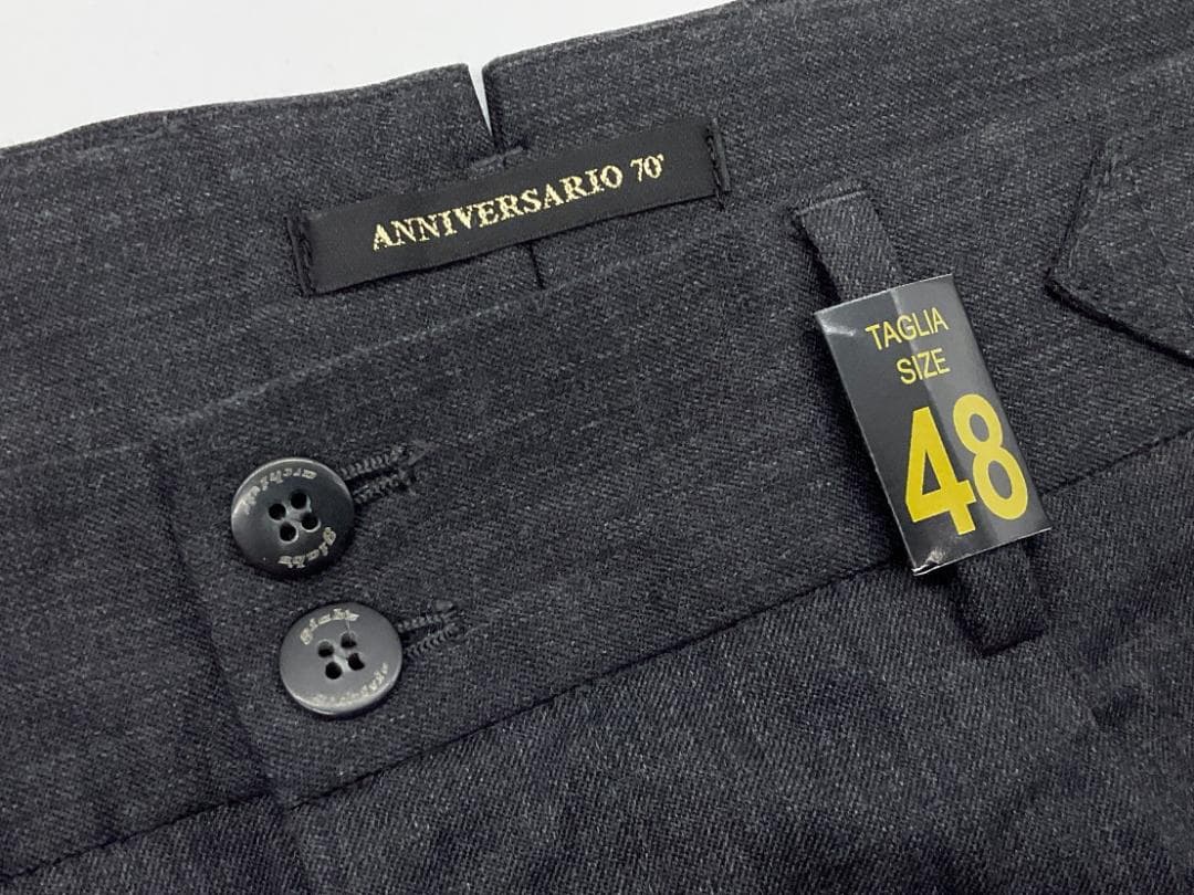 【新品】giab's ARCHIVIO サイドベルト１タックスラックス 48