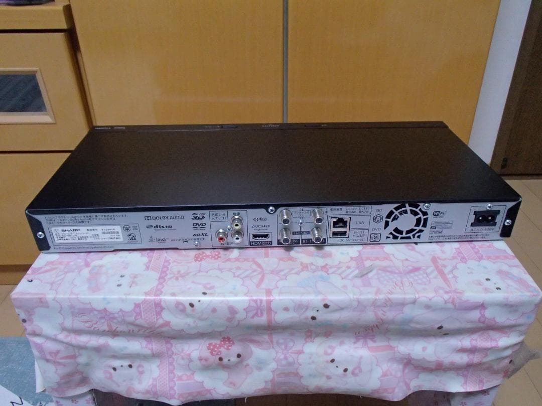 安心の動作保証品、 AQUOS ブルーレイレコーダーBD‐NW1100