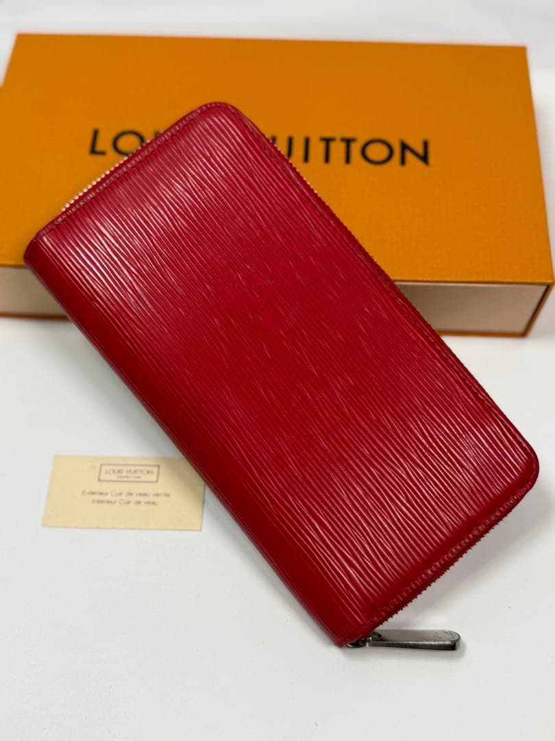 【極美品】ルイヴィトン エピ ジッピーウォレット 赤 レッド 長財布　正規品