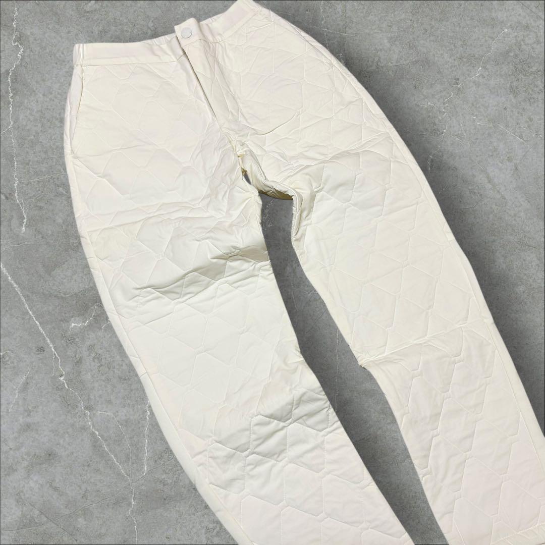 【新品未使用】23区ゴルフ M 冬最強防寒パンツ キルティング テーパードパンツ