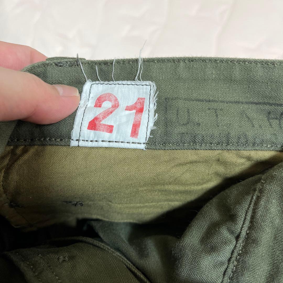M-47 カーゴパンツ 後期　ミントコンディション　ワンウォッシュ　21