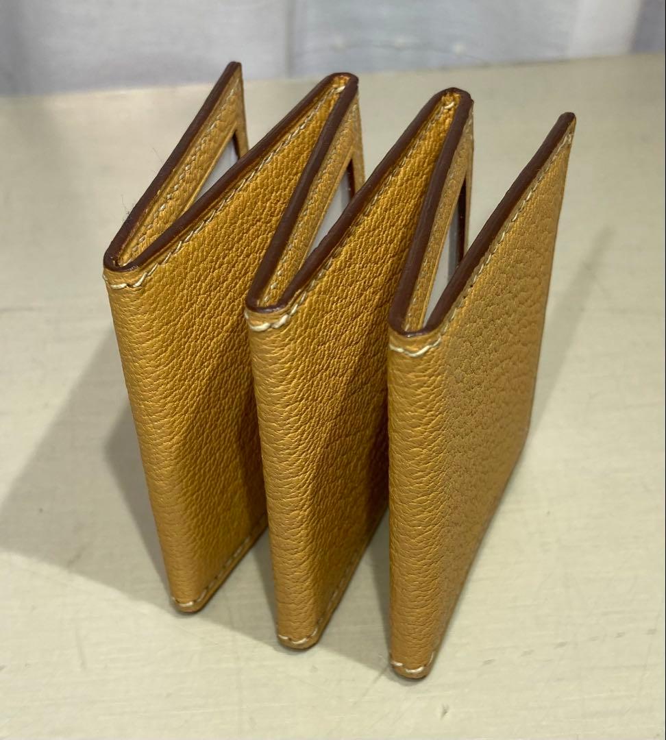 エルメス　ミニフォトフレーム　6枚用　イエロー　HERMES ギフト対応可能